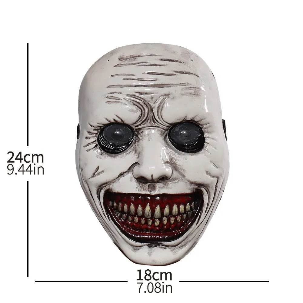 The Exorcist Demon Mask β Horror Smiling Ghost Skull Cosplay Mask for Halloween & Carnival Party | Spooky Cove