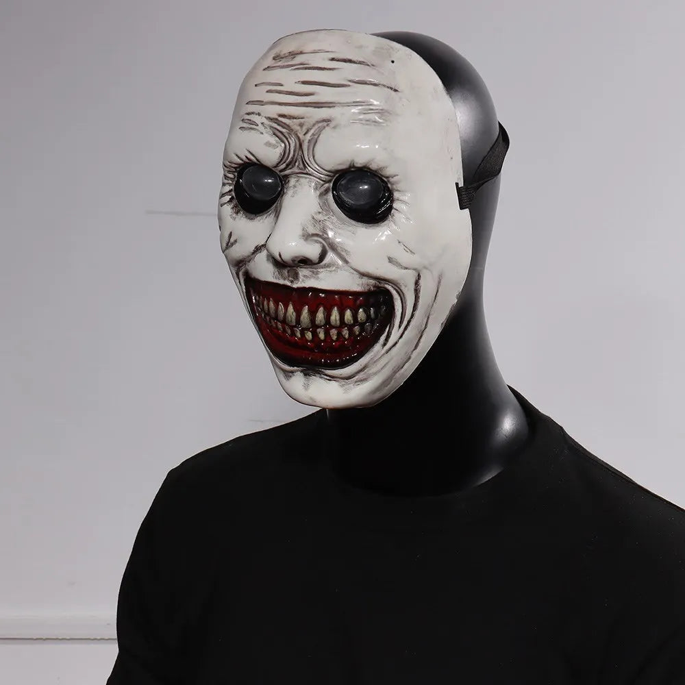 The Exorcist Demon Mask β Horror Smiling Ghost Skull Cosplay Mask for Halloween & Carnival Party | Spooky Cove