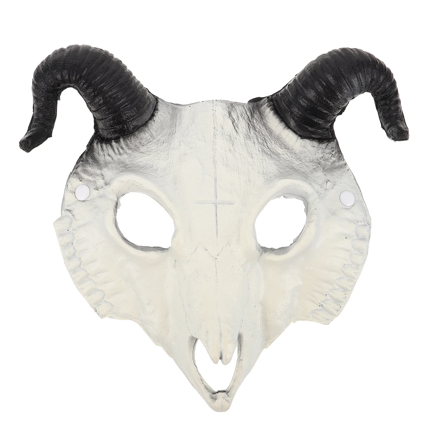 Gothic Goat Head Skull Mask – Horror Ram Horn Animal Mask for Halloween Masquerade & Cosplay Costume Props