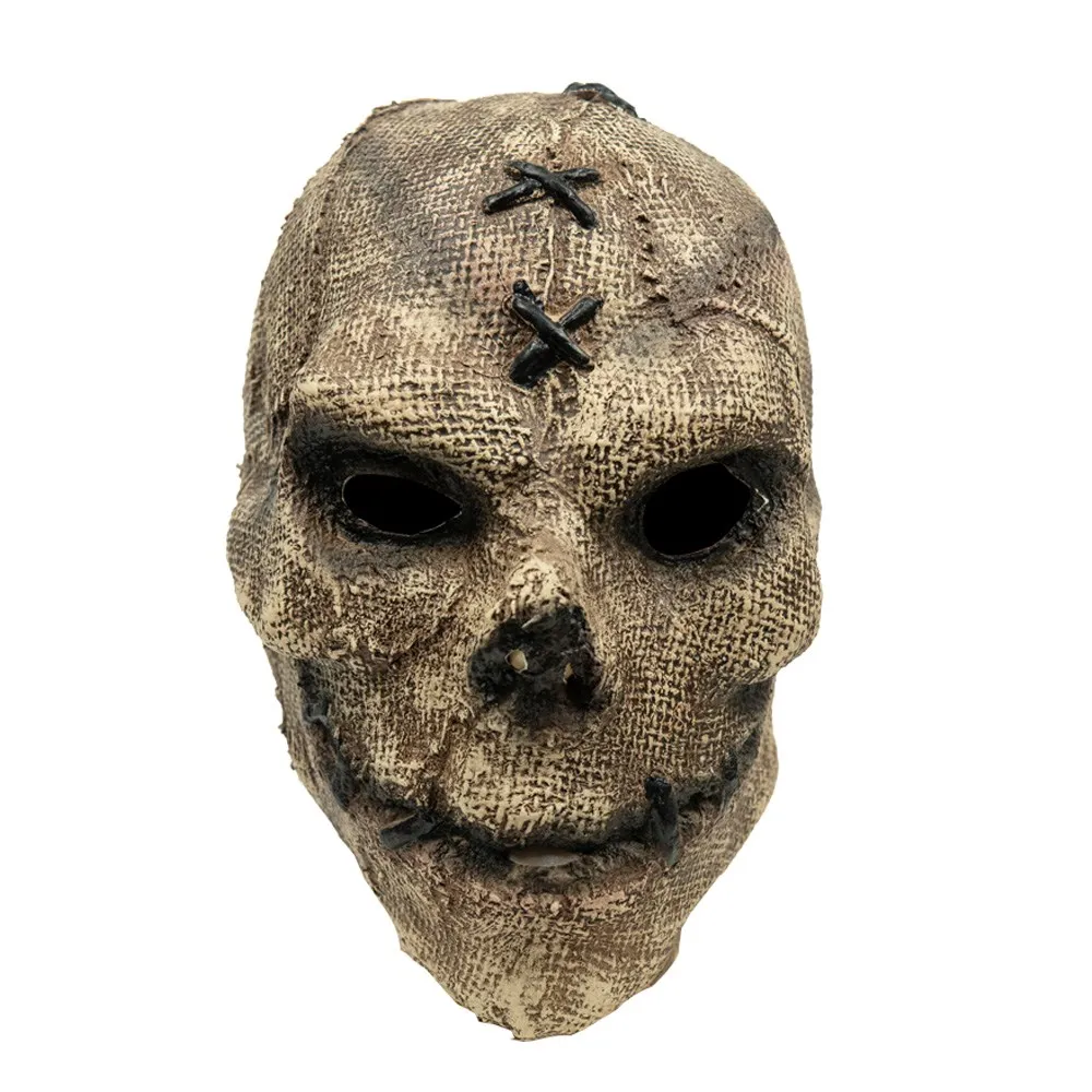 Halloween Horror Skull Mask β Scary Killer Skeleton Latex Helmet for Cosplay, Haunted House & Party Costume Props