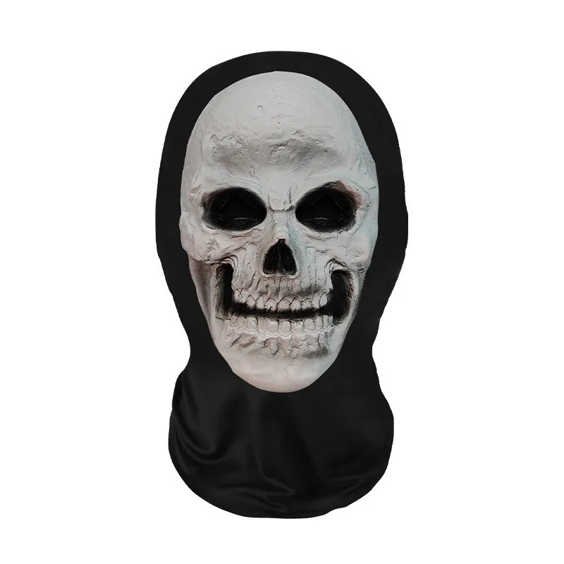 Halloween Ghost Face 3D Skull Mask β Full Face Breathable Mesh Balaclava for Cosplay, Horror Parties & Costume Props