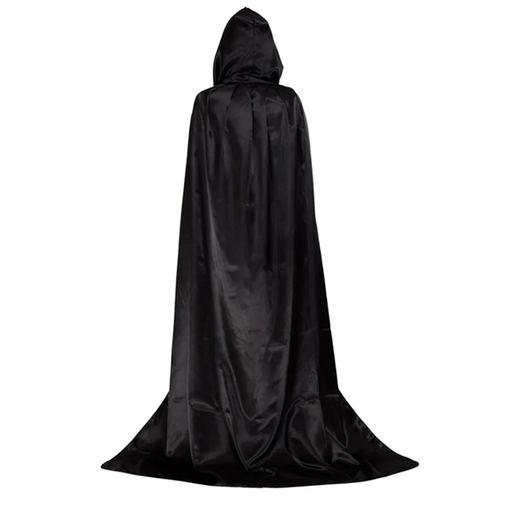 Halloween Long Hooded Cape Robe – Devil & Demon Cloak for Kids & Adults | Cosplay Costume for Parties & Performances
