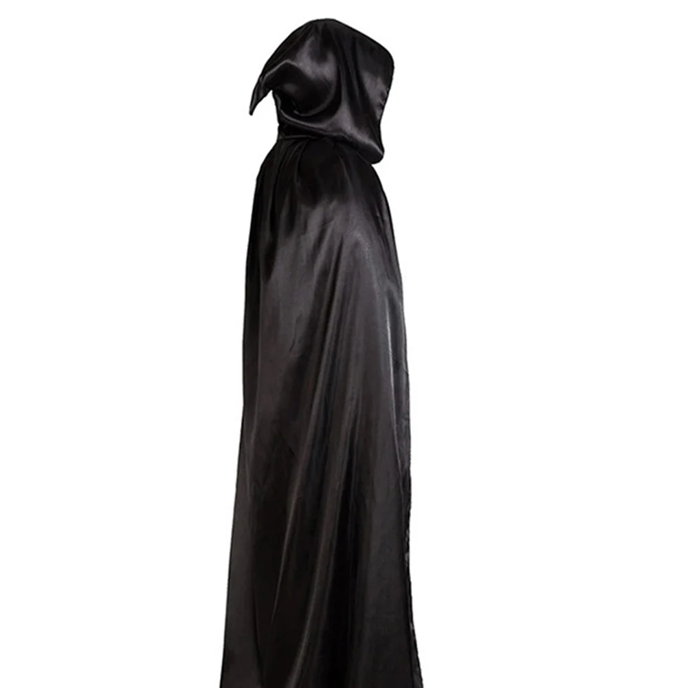 Halloween Long Hooded Cape Robe – Devil & Demon Cloak for Kids & Adults | Cosplay Costume for Parties & Performances