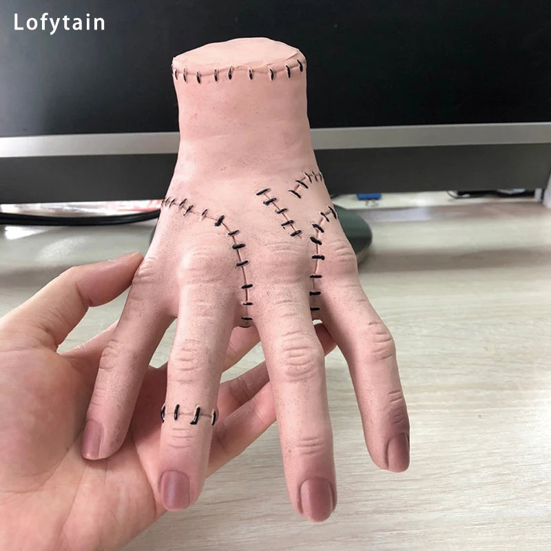 Halloween Wednesday Thing Hand – Horror Cosplay Latex Figurine, Party Prop & Home Decor | Spooky Cove