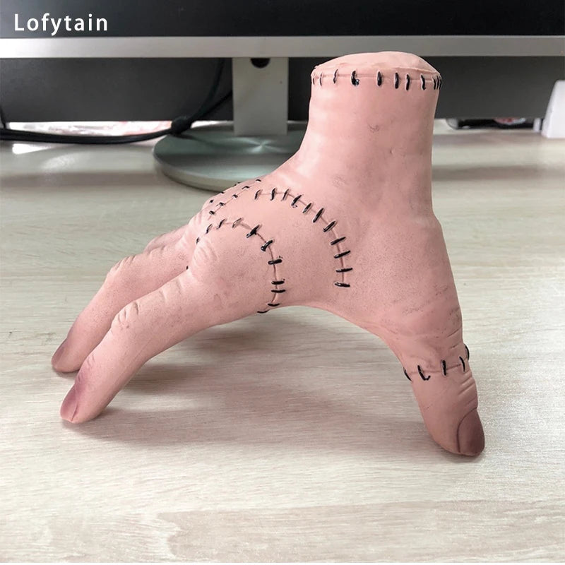 Halloween Wednesday Thing Hand – Horror Cosplay Latex Figurine, Party Prop & Home Decor | Spooky Cove