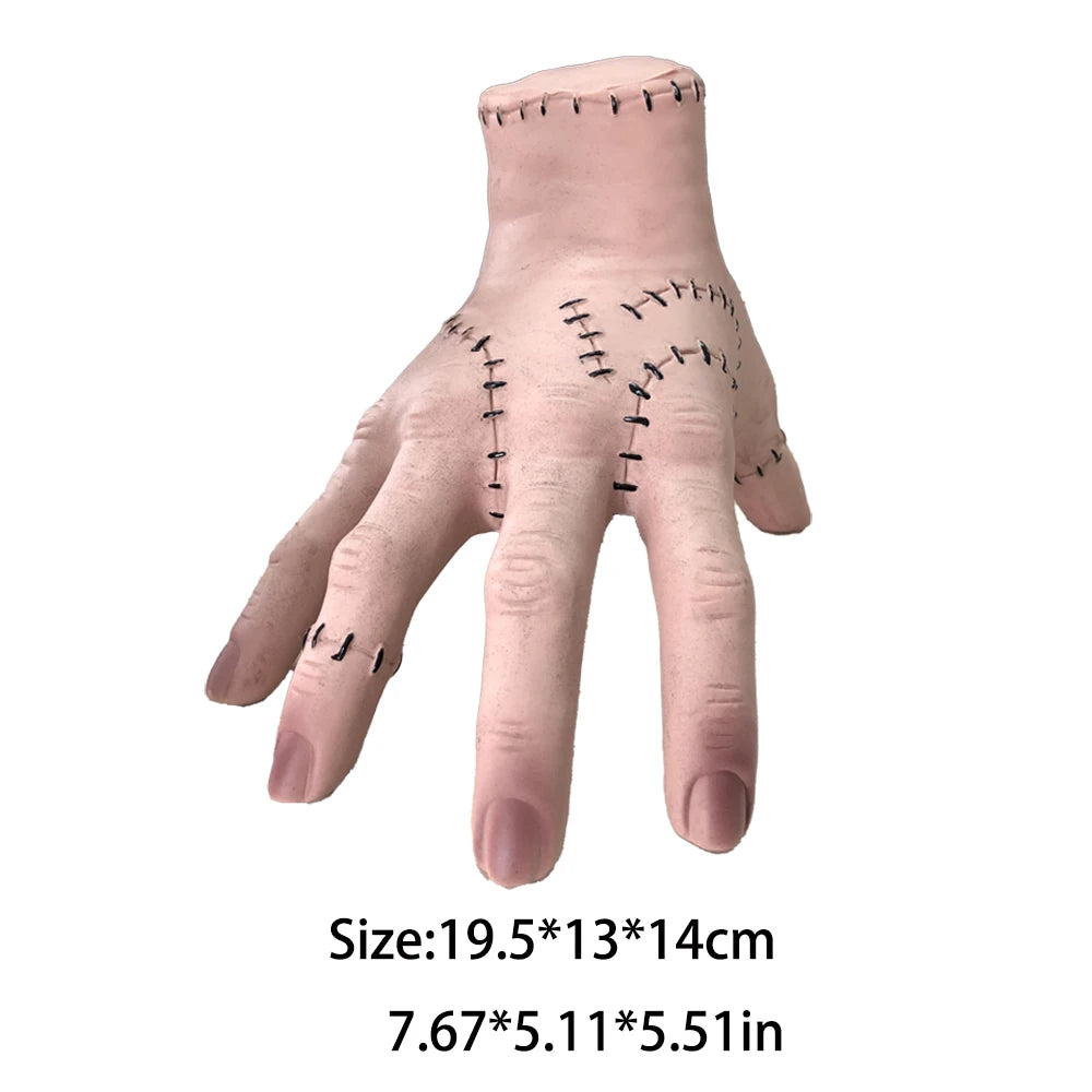 Halloween Wednesday Thing Hand – Horror Cosplay Latex Figurine, Party Prop & Home Decor | Spooky Cove
