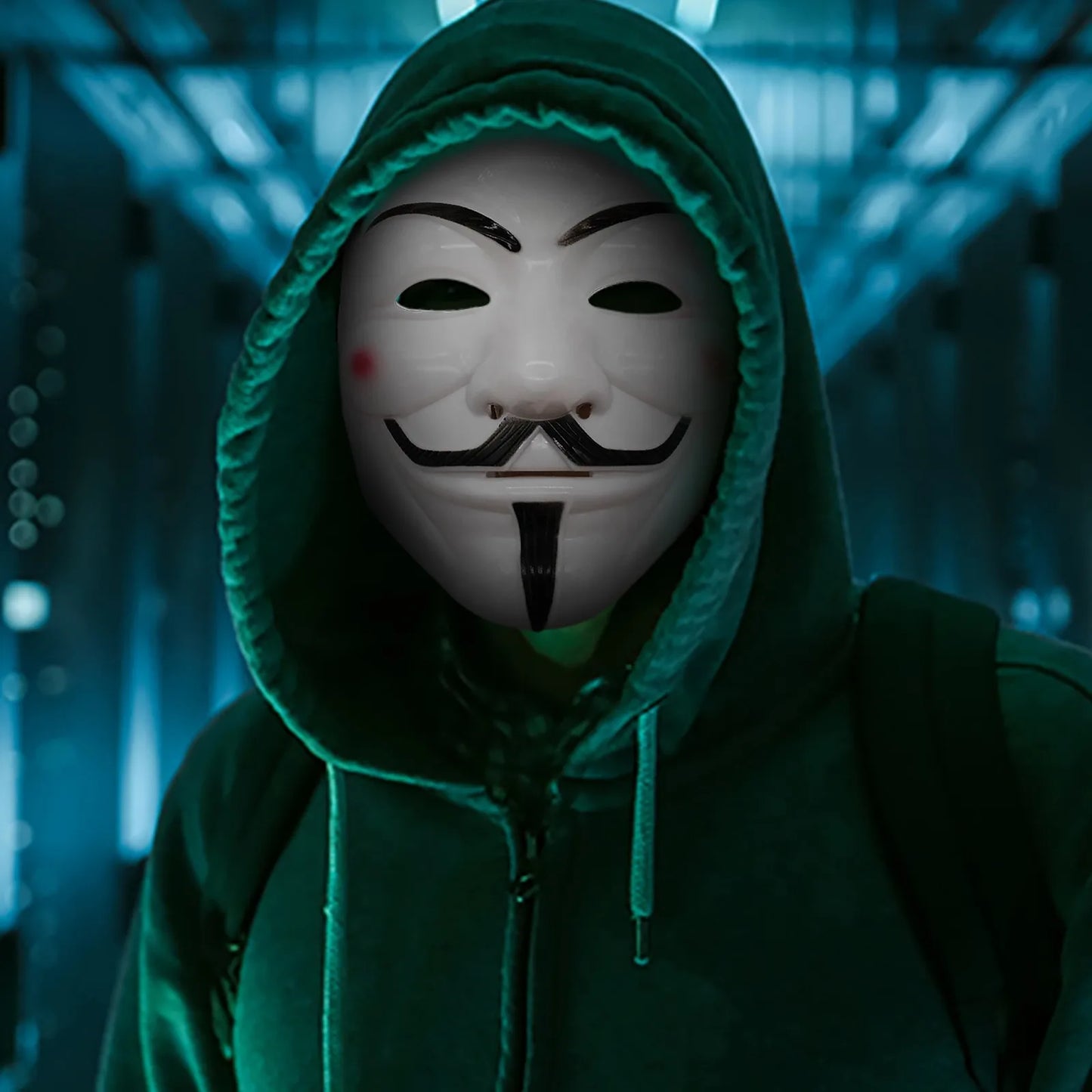 Halloween V for Vendetta Mask – Anonymous Cosplay Guy Fawkes Face Mask for Party & Costume Props | Spooky Cove