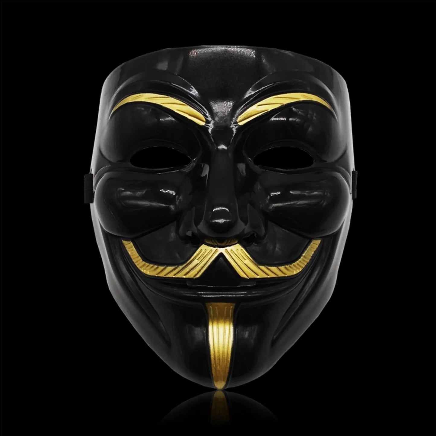 Halloween V for Vendetta Mask – Anonymous Cosplay Guy Fawkes Face Mask for Party & Costume Props | Spooky Cove