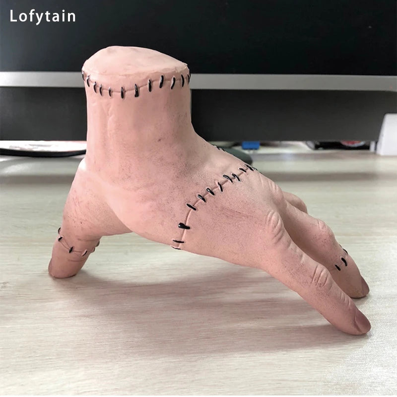 Halloween Wednesday Thing Hand – Horror Cosplay Latex Figurine, Party Prop & Home Decor | Spooky Cove