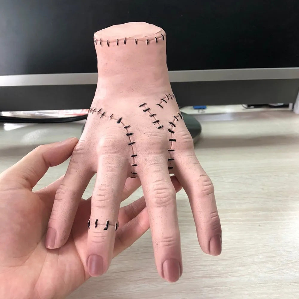 Halloween Wednesday Thing Hand – Horror Cosplay Latex Figurine, Party Prop & Home Decor | Spooky Cove