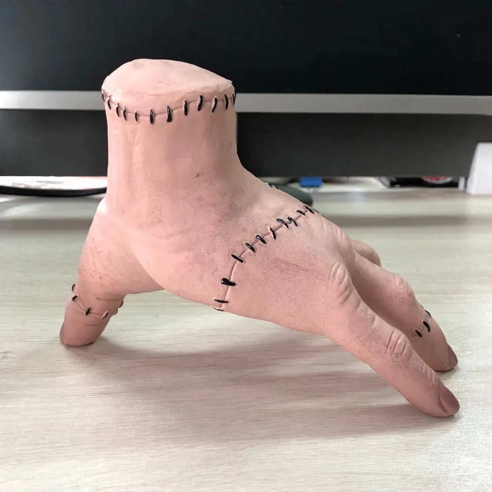 Halloween Wednesday Thing Hand – Horror Cosplay Latex Figurine, Party Prop & Home Decor | Spooky Cove