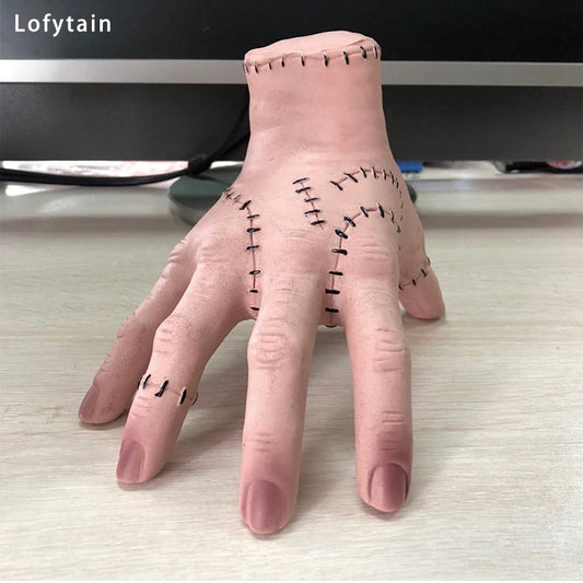 Halloween Wednesday Thing Hand – Horror Cosplay Latex Figurine, Party Prop & Home Decor | Spooky Cove