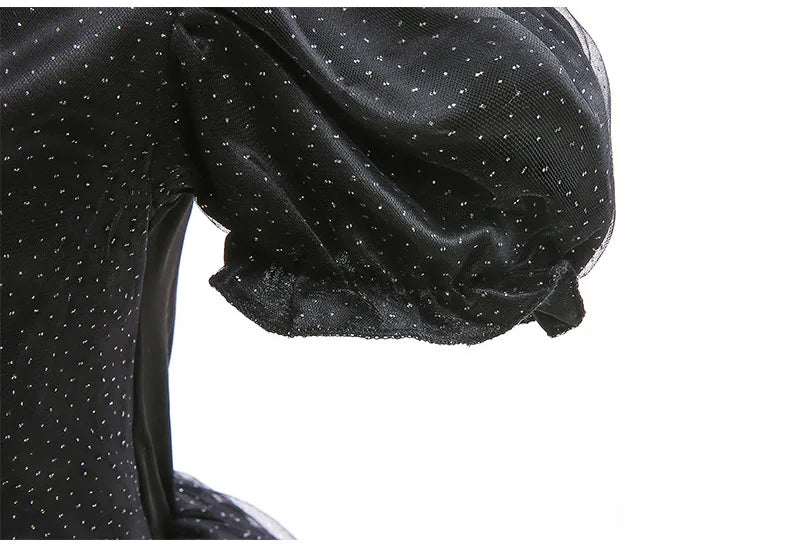 Kids Black Witch Halloween Costume – Luxury Lace & Sequin Evil Queen Dress, Maleficent Ghost Bride Outfit | Spooky Cove
