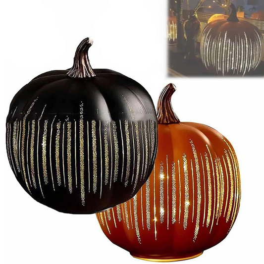 Halloween Twinkle Light Pumpkin Lamps – Festive LED Home Decorations for Halloween Parties & Seasonal Décor