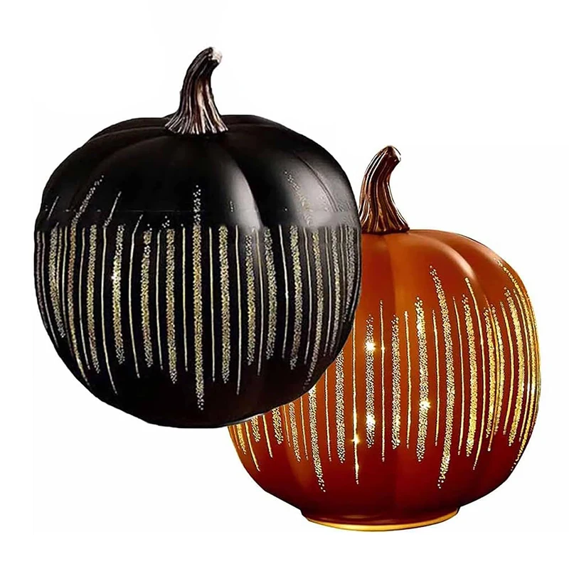 Halloween Twinkle Light Pumpkin Lamps – Festive LED Home Decorations for Halloween Parties & Seasonal Décor