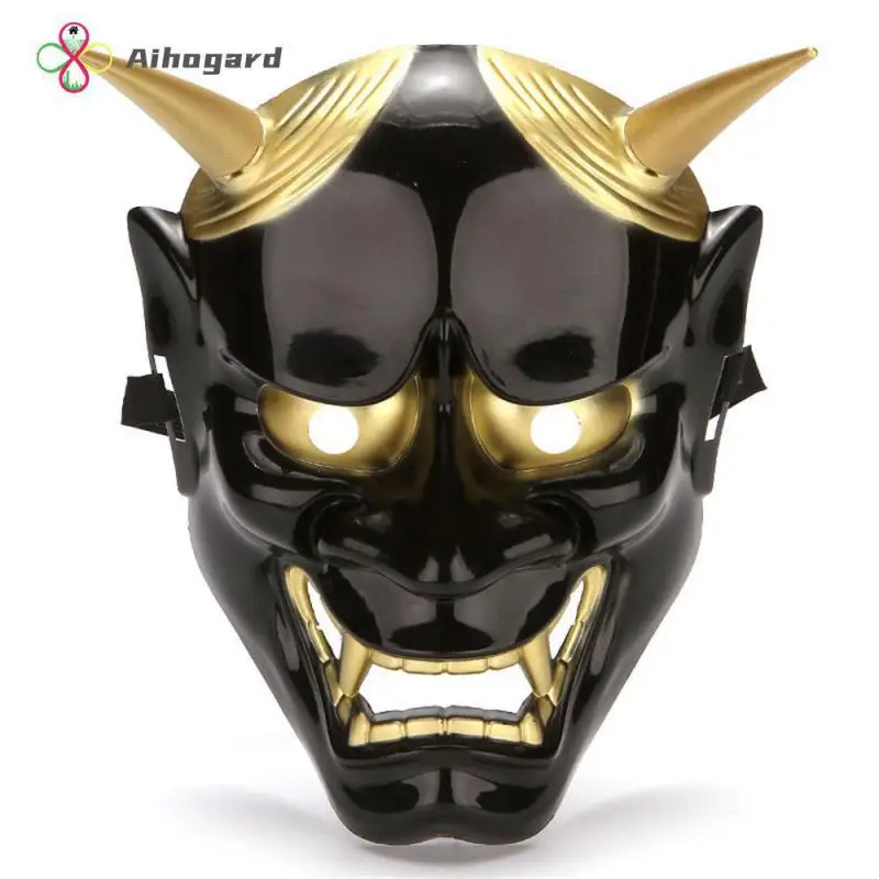 Japanese Hannya Ghost Mask – Scary Demon Masquerade Mask for Halloween, Cosplay & Horror Party Props (Unisex)