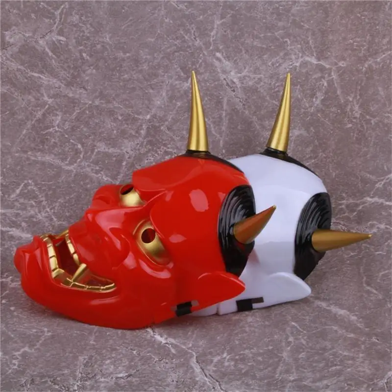 Japanese Hannya Ghost Mask – Scary Demon Masquerade Mask for Halloween, Cosplay & Horror Party Props (Unisex)