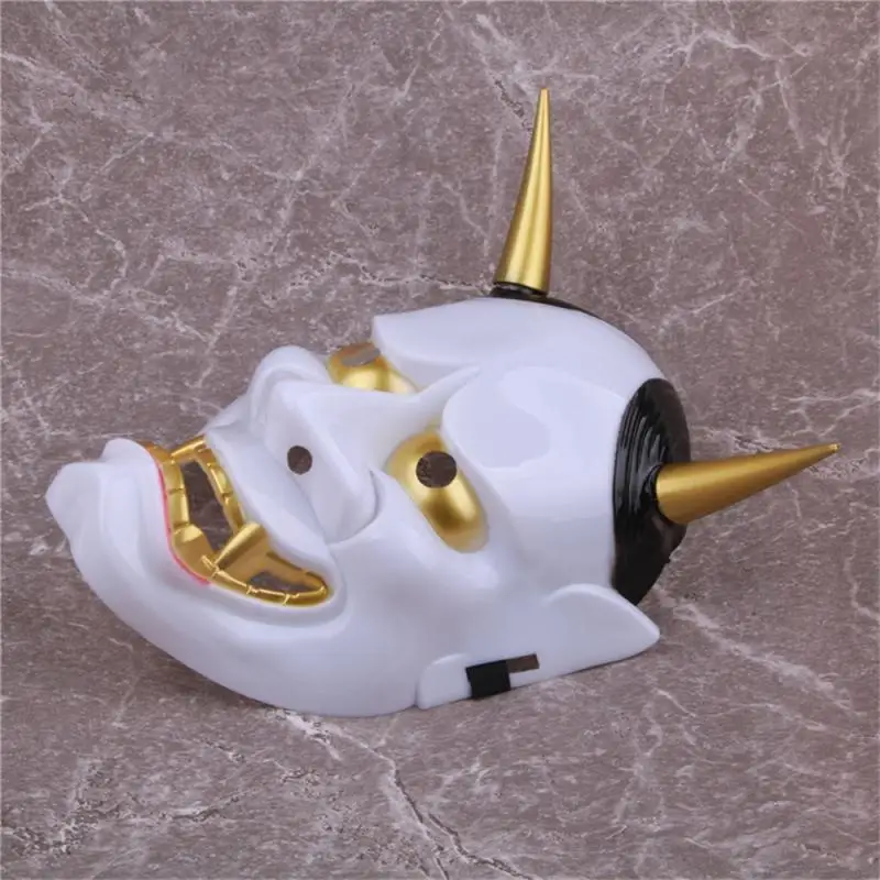 Japanese Hannya Ghost Mask – Scary Demon Masquerade Mask for Halloween, Cosplay & Horror Party Props (Unisex)