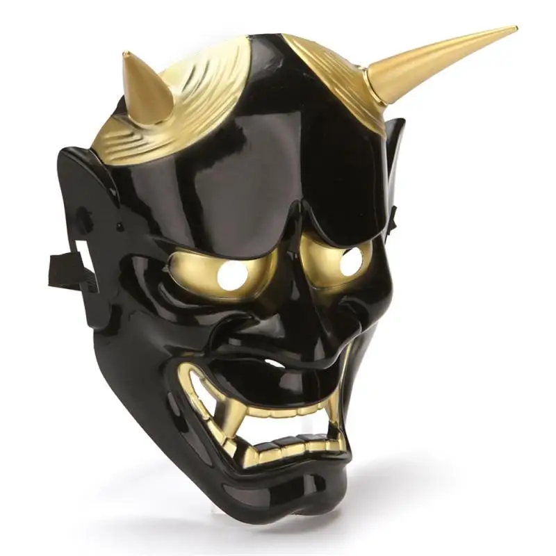 Japanese Hannya Ghost Mask – Scary Demon Masquerade Mask for Halloween, Cosplay & Horror Party Props (Unisex)