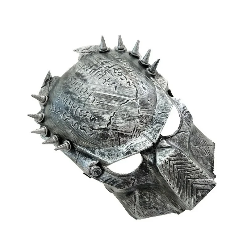 Alien Hunter Predator Mask – Sci-Fi Horror Cosplay Helmet for Halloween, Lone Wolf Costume & Party Props