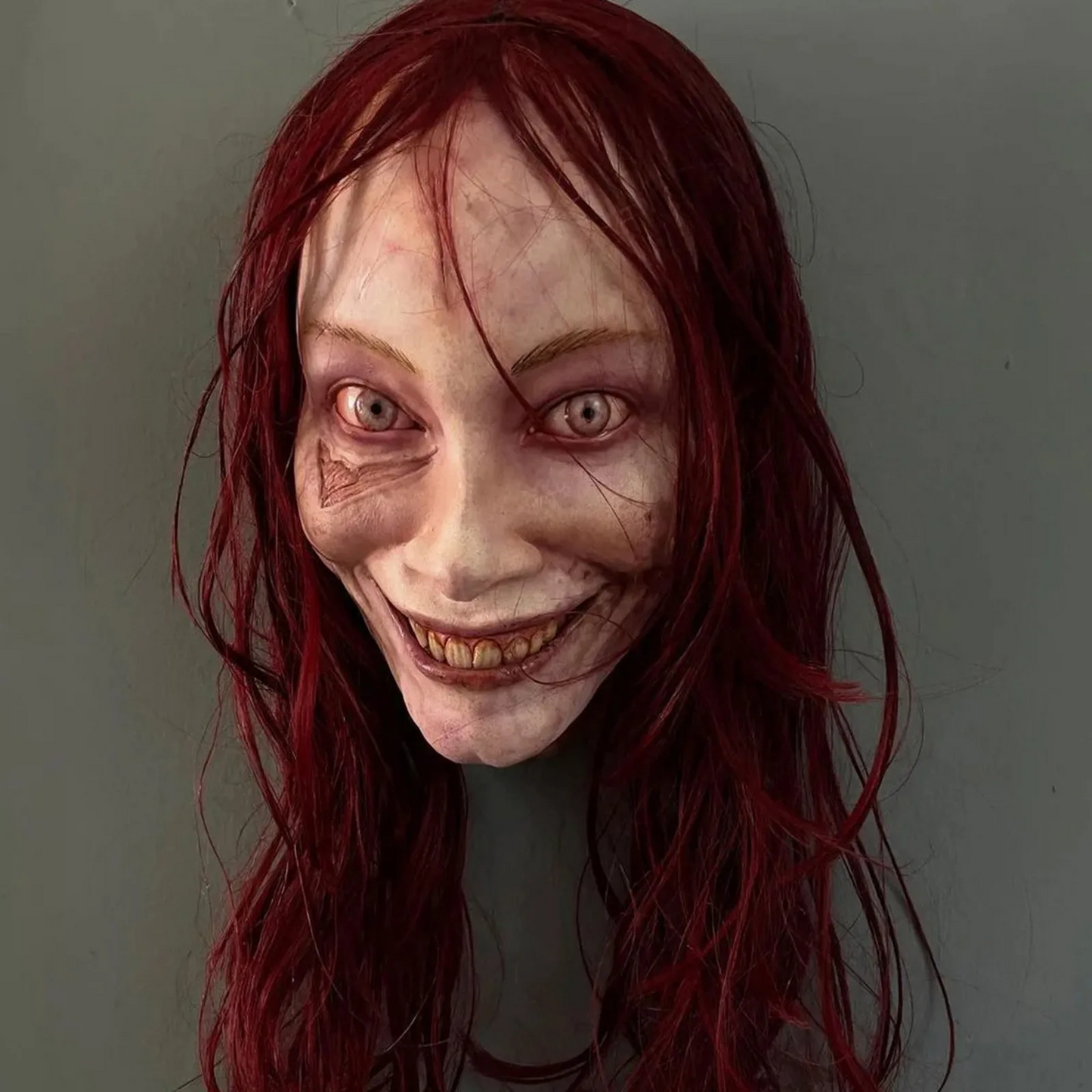 Evil Dead Rise Latex Mask – Full Face Horror Killer Helmet for Cosplay, Masquerade & Halloween Party Costume Props